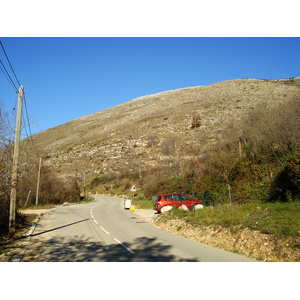 Photo France Côte d'Azur route du Col de Vence 2007-01 14