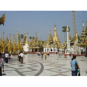 Photo Birmanie (Myanmar) Rangoun Pagode Shwedagon 2005-01 2