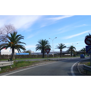 Photo France Côte d'Azur Route de Cagnes sur Mer à Nice 2007-10 42