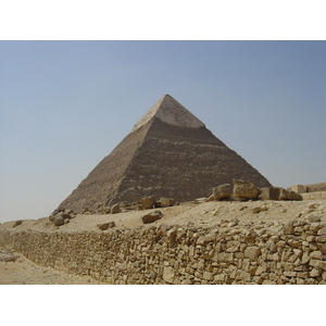 Photo Égypte Pyramides de Gizeh 2004-09 17