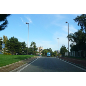 Photo France Côte d'Azur Route de Cagnes sur Mer à Nice 2007-10 32