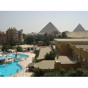 Photo Égypte Gizeh Le Meridien Pyramids 2004-09 19