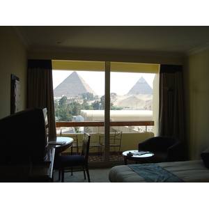 Photo Égypte Gizeh Le Meridien Pyramids 2004-09 22