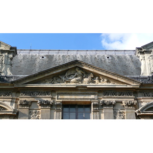 Photo France Paris Le Louvre Facade sur Seine du Louvre 2007-07 64