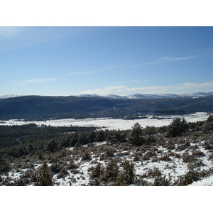 Photo France Route de Coursegoule à Gréolières les neiges 2007-01 107