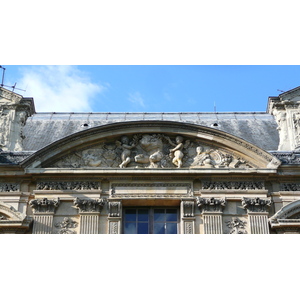 Photo France Paris Le Louvre Facade sur Seine du Louvre 2007-07 65