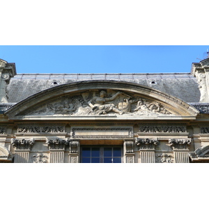 Photo France Paris Le Louvre Facade sur Seine du Louvre 2007-07 40