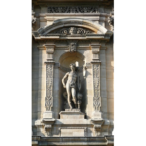 Photo France Paris Le Louvre Facade sur Seine du Louvre 2007-07 41