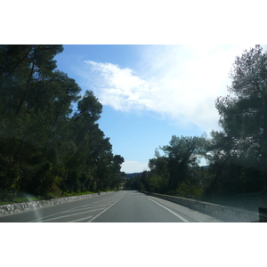 Photo France Côte d'Azur route de Vence à Cagnes 2008-03 24