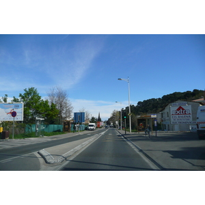 Photo France Côte d'Azur route de Vence à Cagnes 2008-03 19
