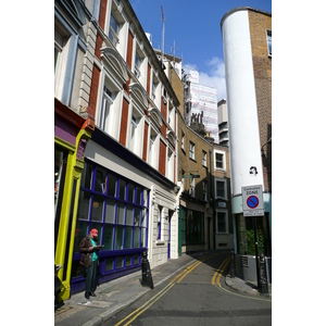 Photo Royaume-Uni Londres Rue Hanway 2007-09 13
