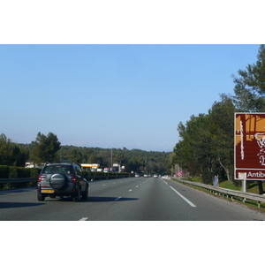 Photo France Côte d'Azur route de Cannes à Cagnes 2008-03 61
