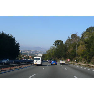 Photo France Côte d'Azur route de Cannes à Cagnes 2008-03 2