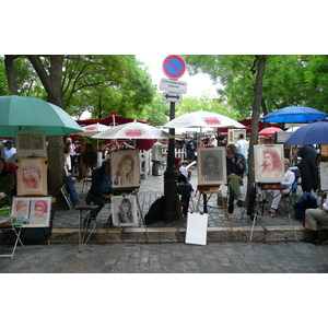 Photo France Paris Place du Tertre 2007-06 0