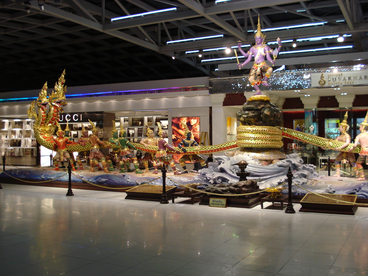Photo Thaïlande Bangkok Aéroport Suvarnabhumi 2007-03 18