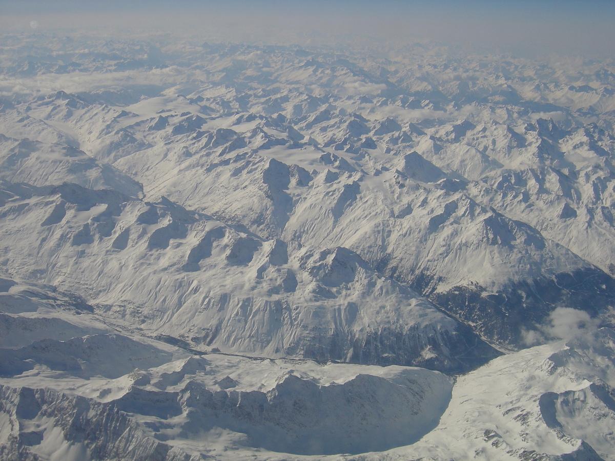 Photo Autriche Les Alpes de Milan à Munich 2005-03 14