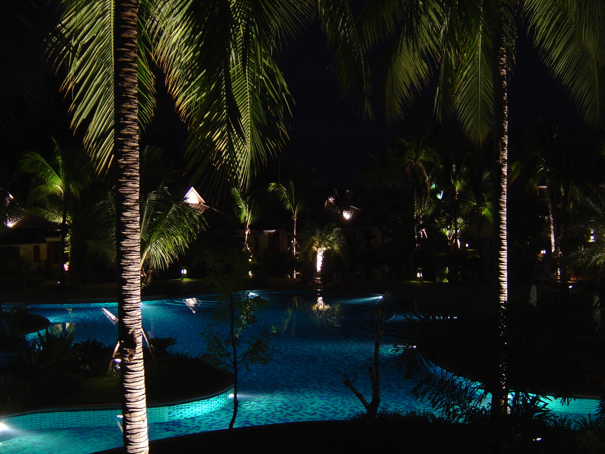 Photo Thaïlande Khao Lak Meridien Khao Lak Hotel La nuit 2005-12 3