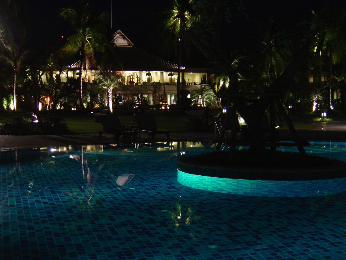 Photo Thaïlande Khao Lak Meridien Khao Lak Hotel La nuit 2005-12 46