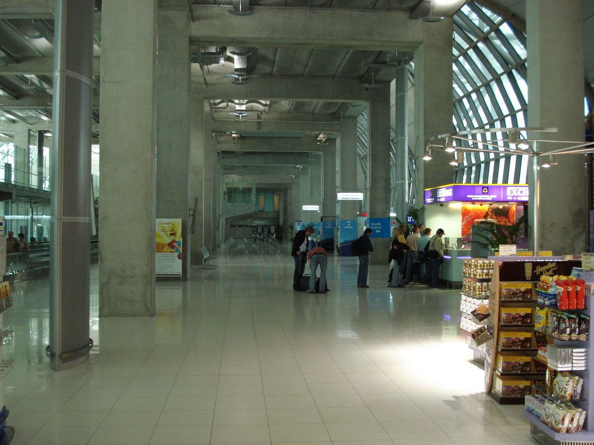 Photo Thaïlande Bangkok Aéroport Suvarnabhumi 2007-02 48