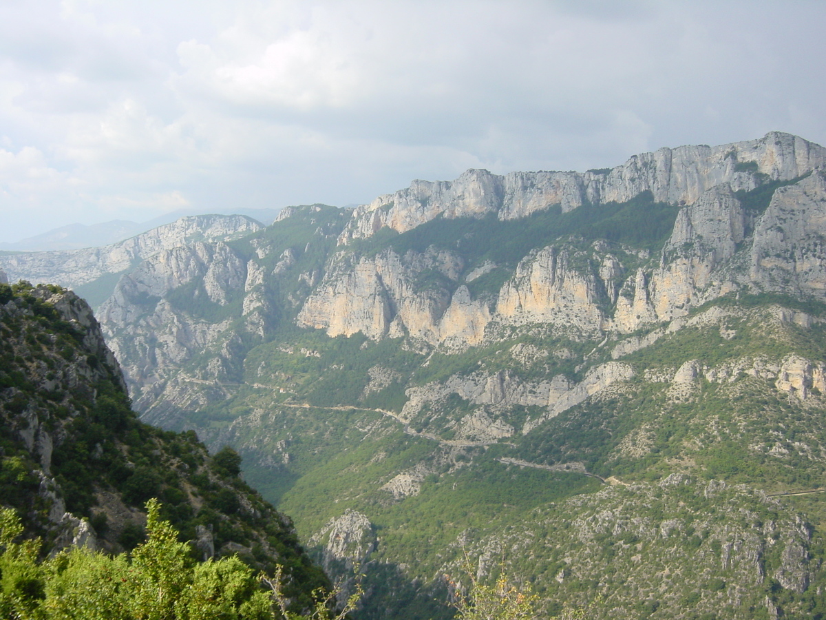 Photo France Gorges du Verdon 2002-09 22