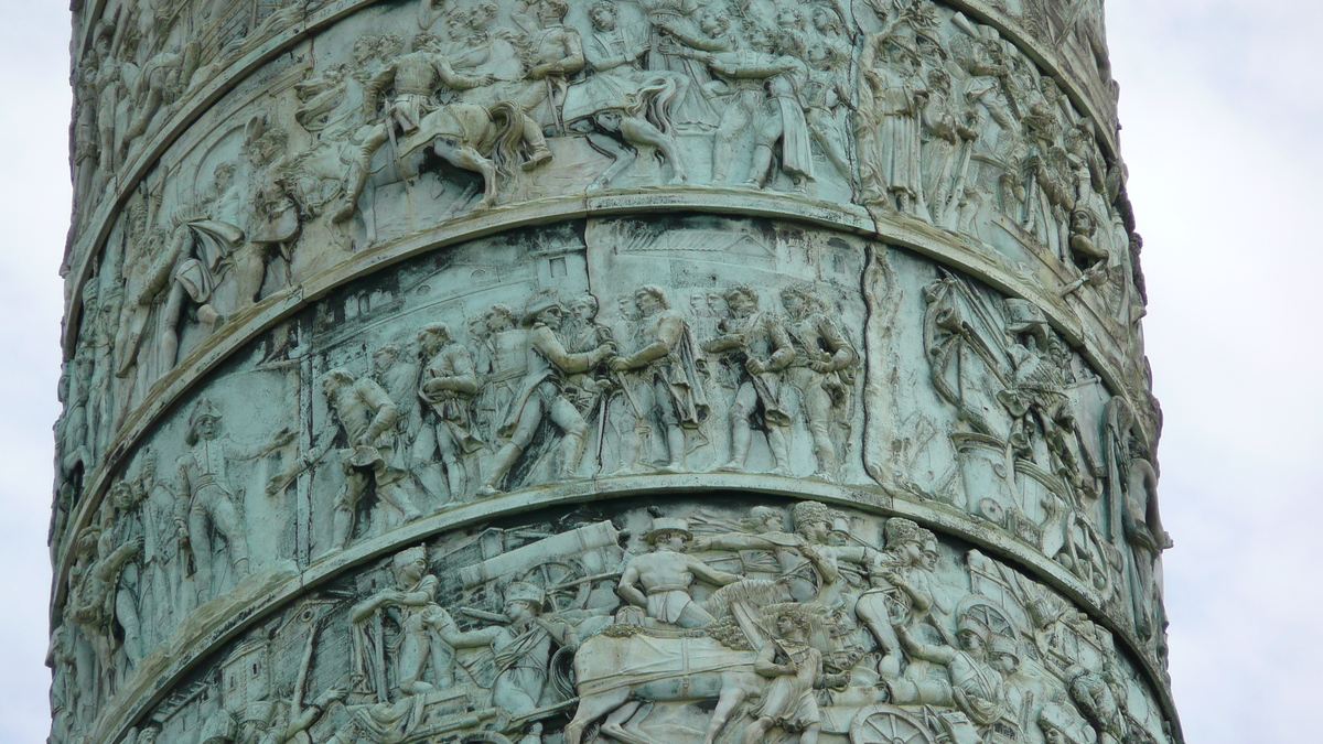Photo France Paris Place Vendome Colonne de Vendome 2007-07 11