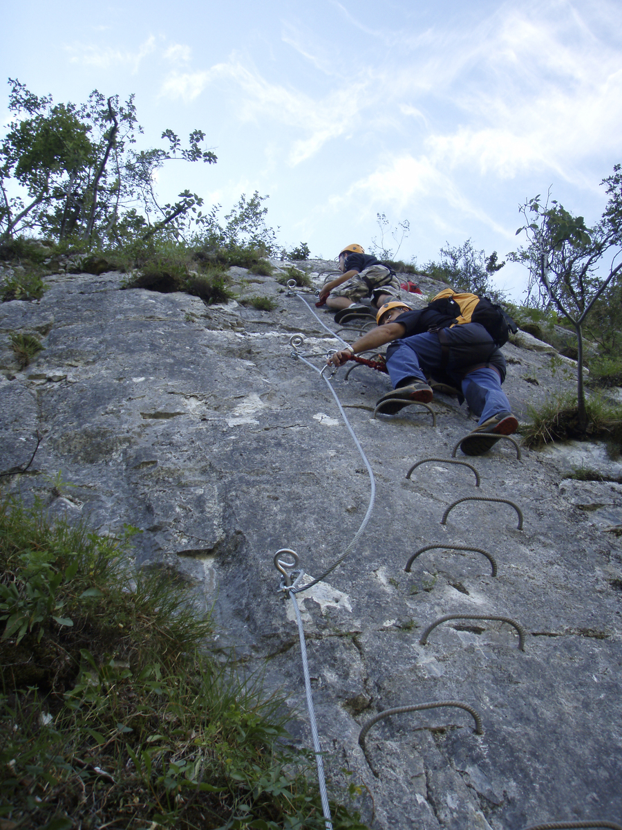 Photo France Vicdessos Via Ferrata Nord 2007-08 5