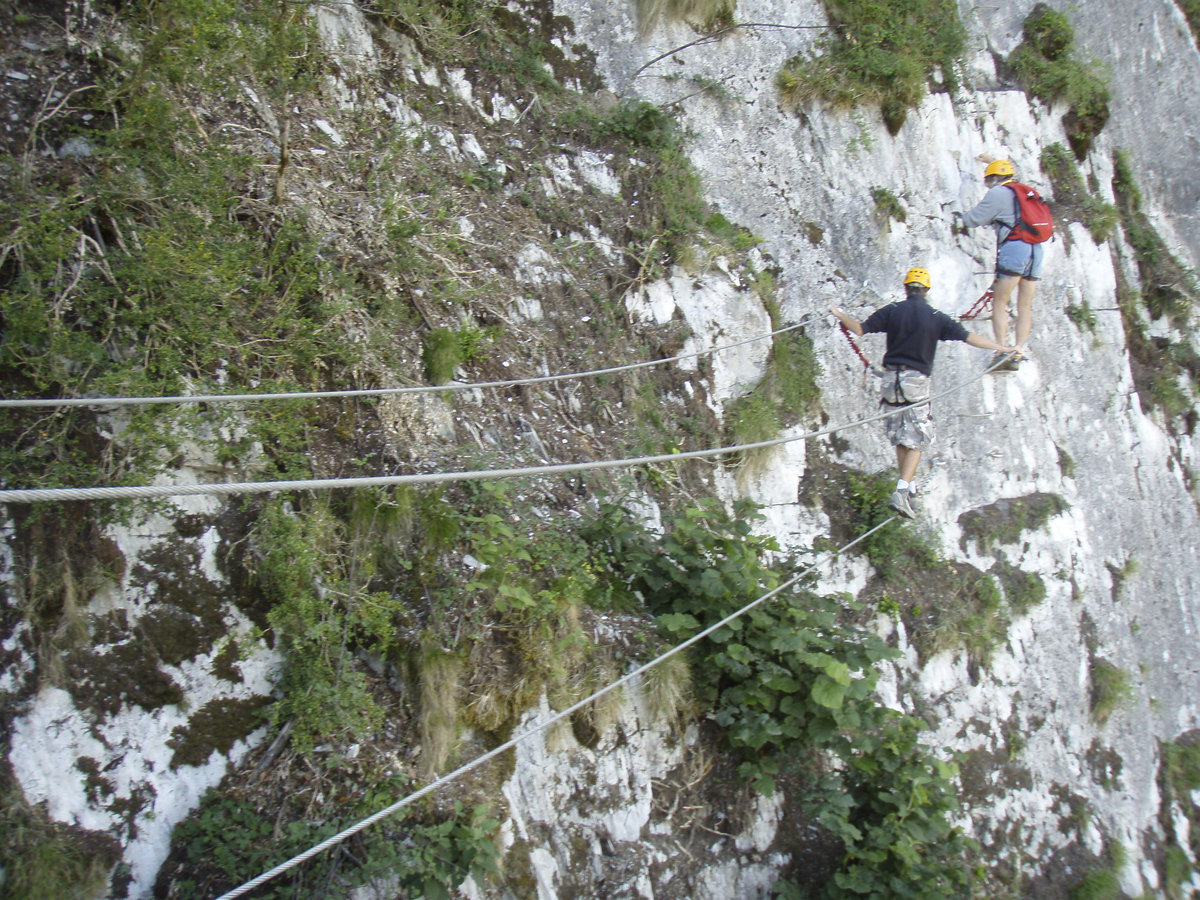 Photo France Vicdessos Via Ferrata Nord 2007-08 13