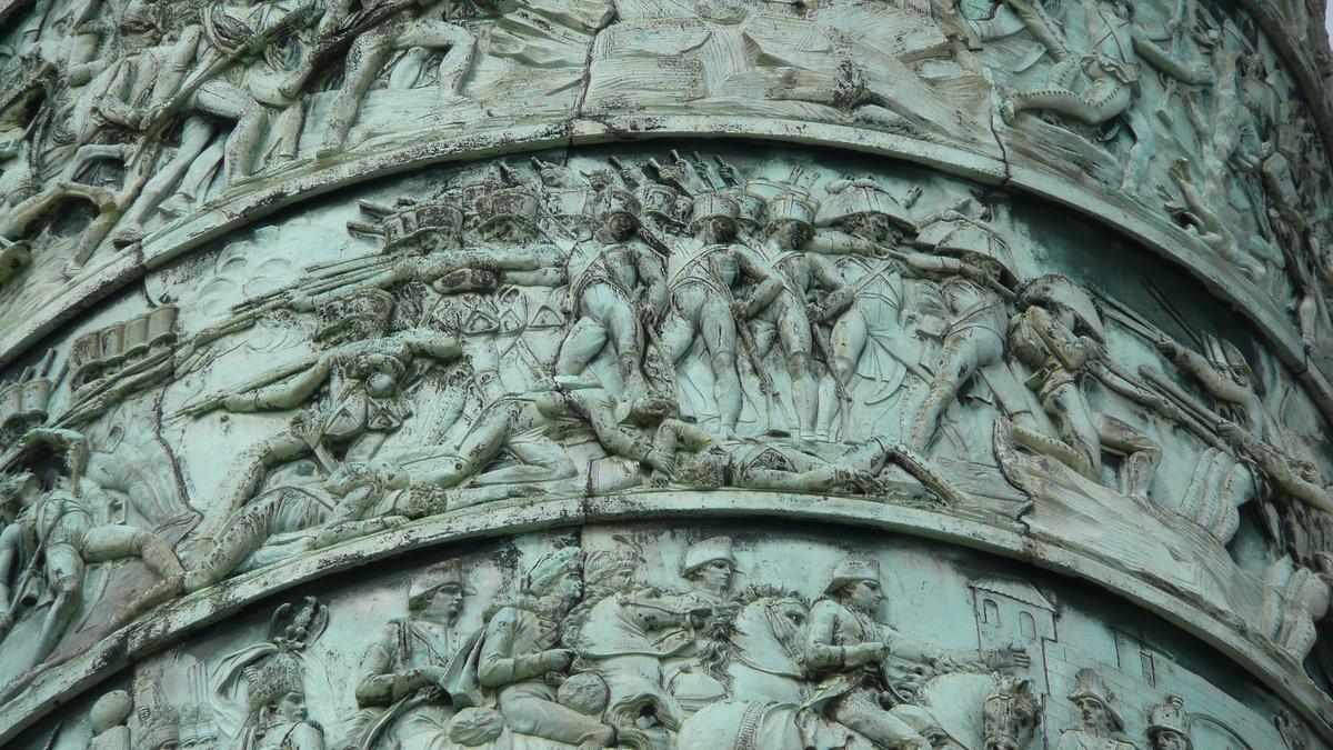 Photo France Paris Place Vendome Colonne de Vendome 2007-07 26