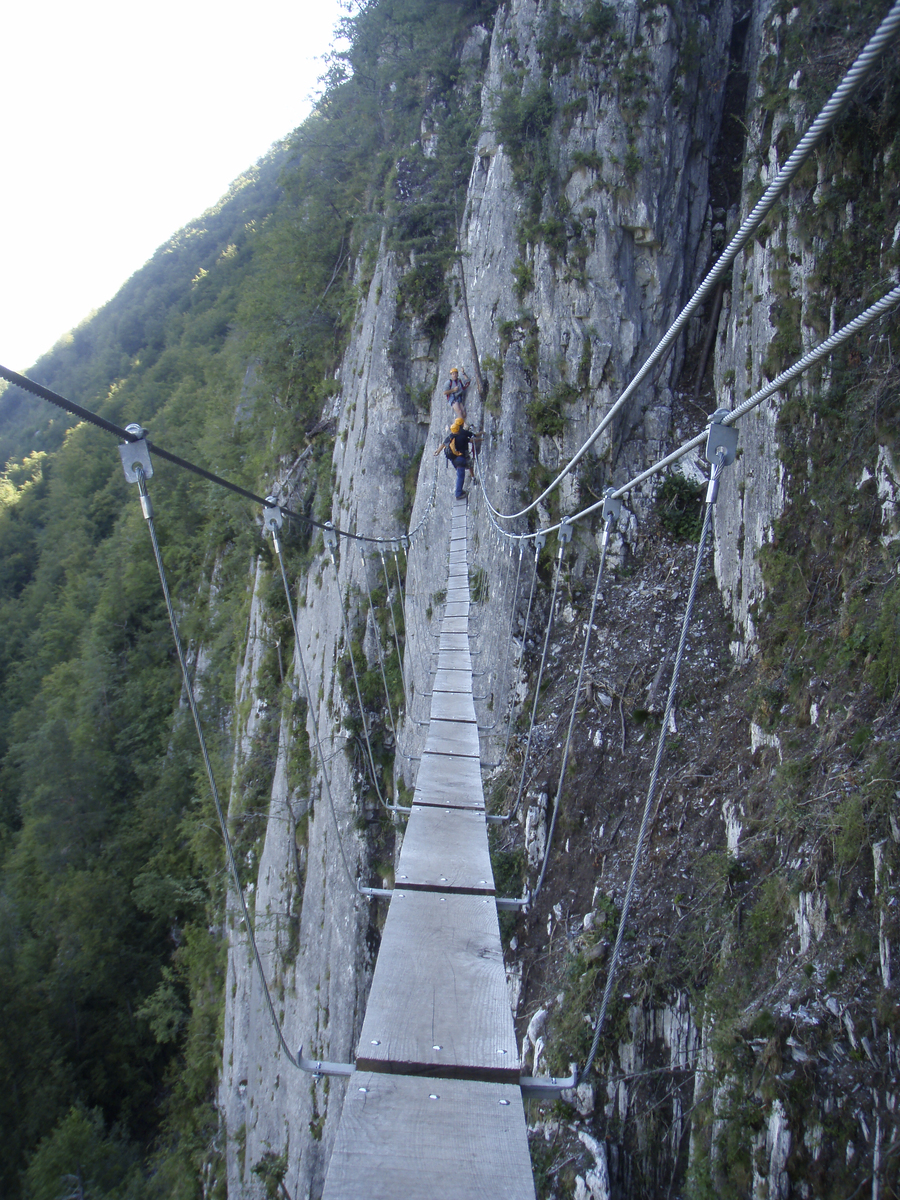 Photo France Vicdessos Via Ferrata Nord 2007-08 68