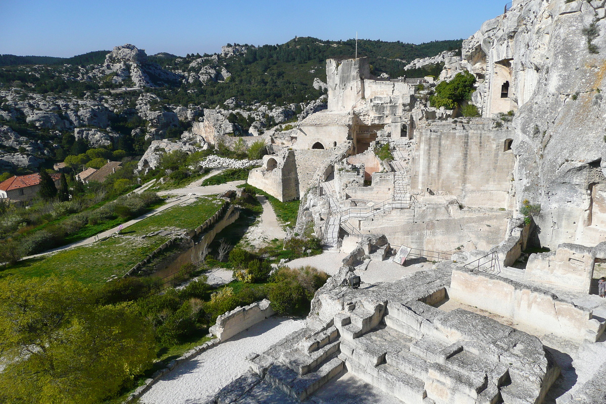 Photo France Baux de Provence Château des Baux de Provence 2008-04 41