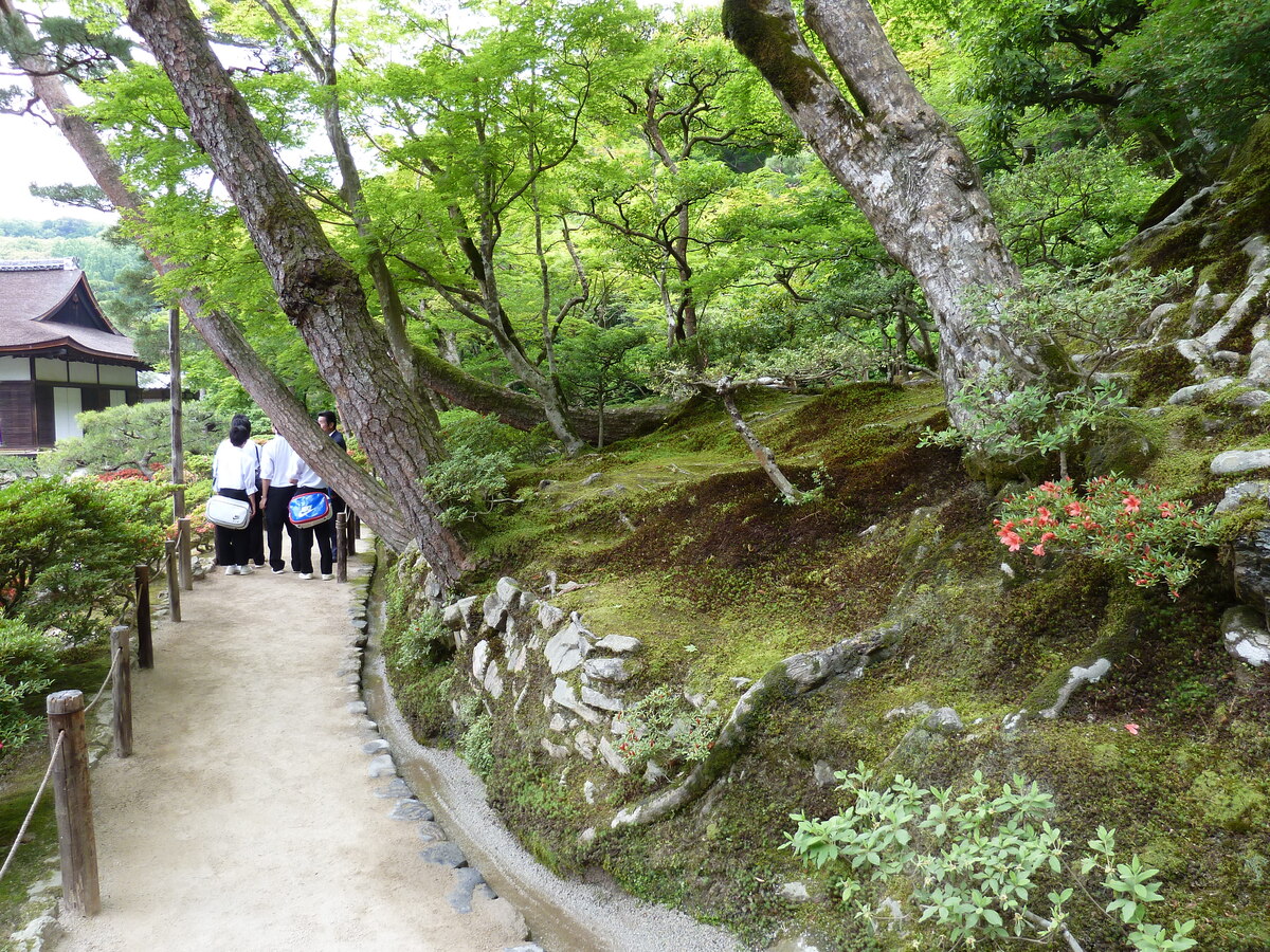 Photo Japon Kyoto Temple Ginkaku-ji (Pavillon d'argent) 2010-06 33
