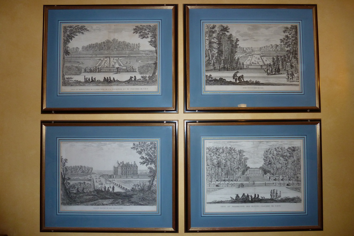 Photo France Château de Vaux Le Vicomte Vaux Le Vicomte Gravures Anciennes 2010-09 64