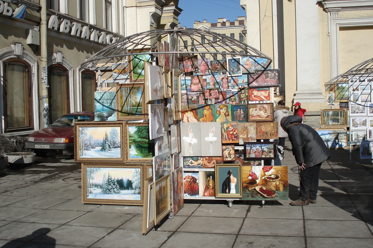 Photo Russie Saint-Pétersbourg Perspective Nevsky 2006-03 109