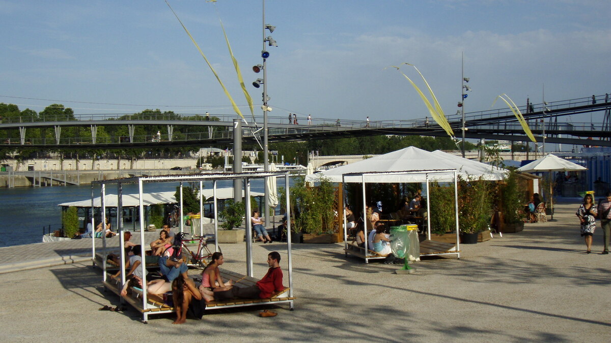 Photo France Paris Paris Plage Bercy 2007-08 39