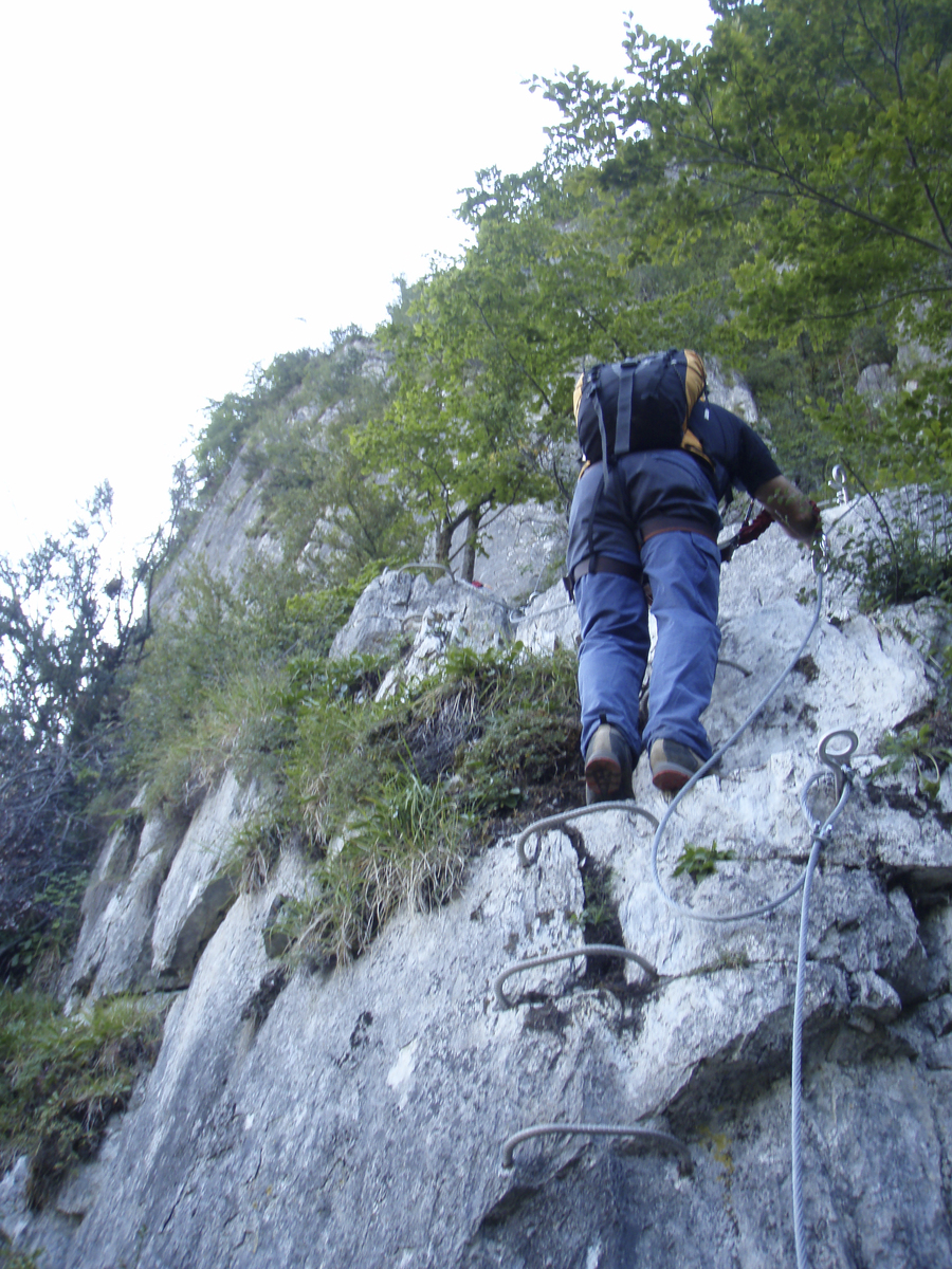 Photo France Vicdessos Via Ferrata Nord 2007-08 33