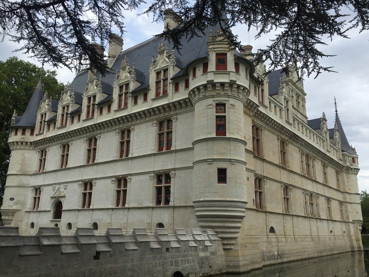 Photo France Château d'Azay-le-Rideau 2017-08 12