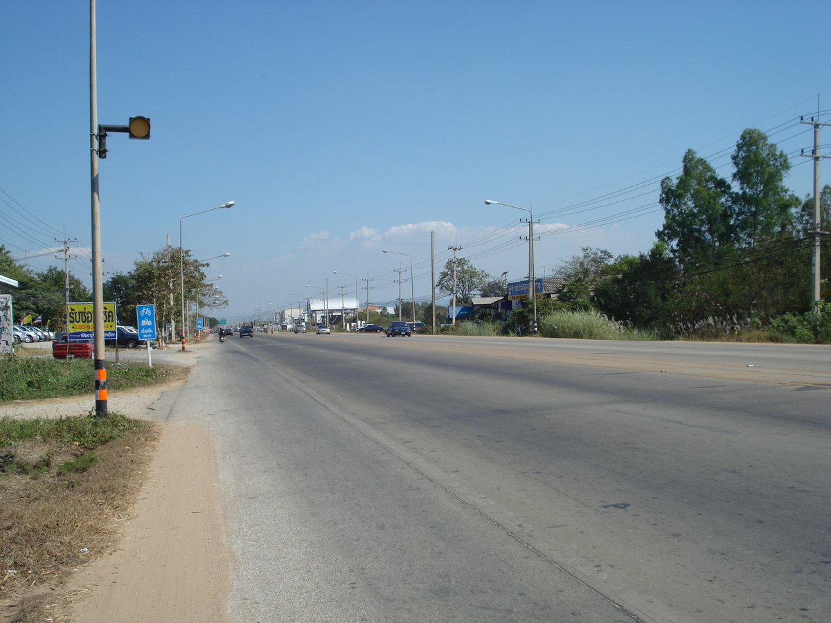 Photo Thaïlande Phitsanulok rue Mittraparp 2008-01 16