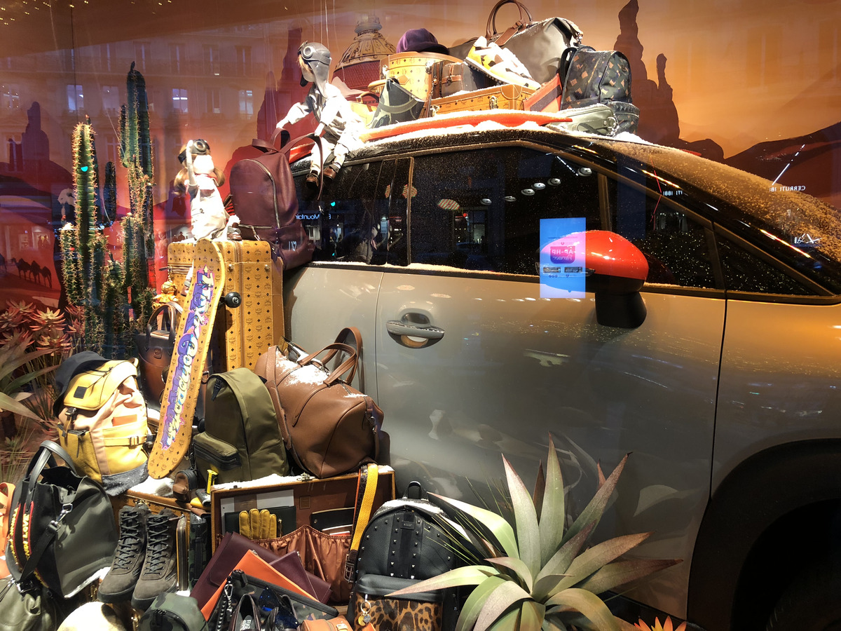 Photo France Paris Vitrines des Grands Magasins 2017-11 7