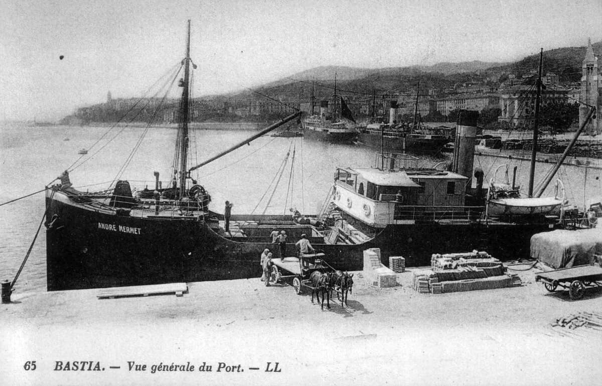 Photo France Corse Cartes postales anciennes Bastia 1900-01 80