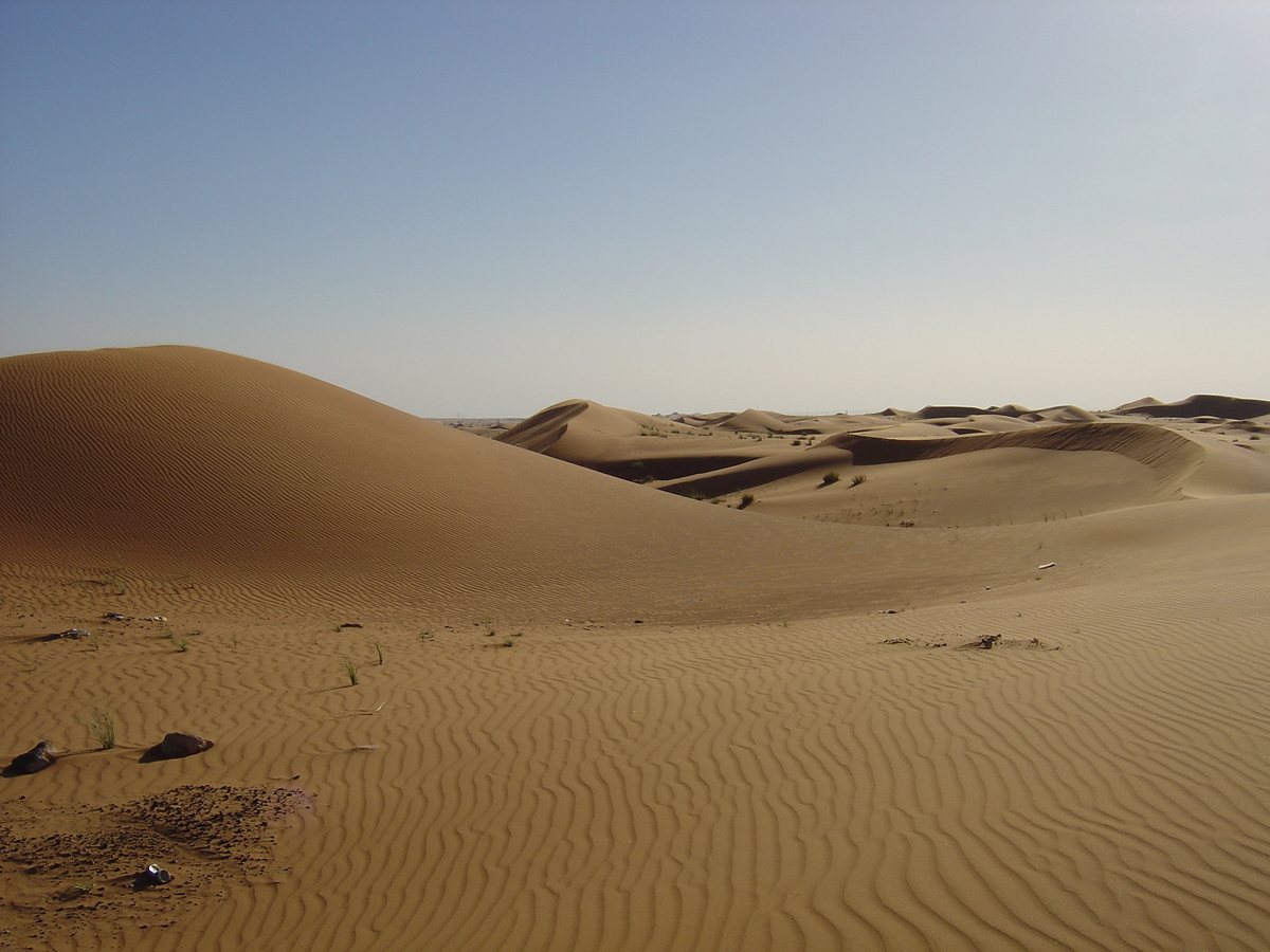 Photo Émirats arabes unis Route de Dubai à Al Ain 2005-03 25