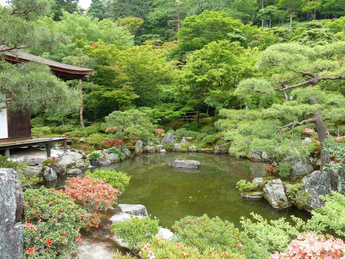 Photo Japon Kyoto Temple Ginkaku-ji (Pavillon d'argent) 2010-06 56