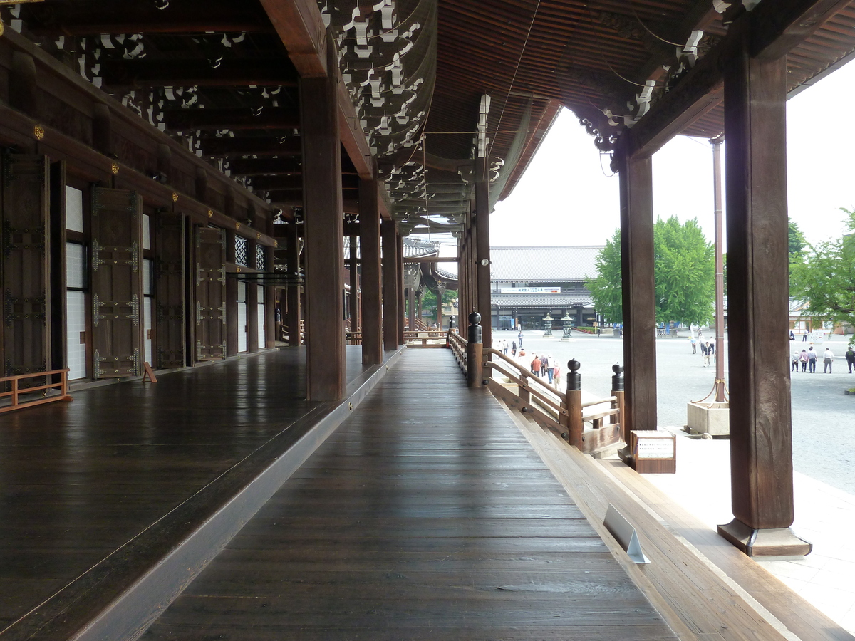 Photo Japon Kyoto temple Nishi Honganji 2010-06 42