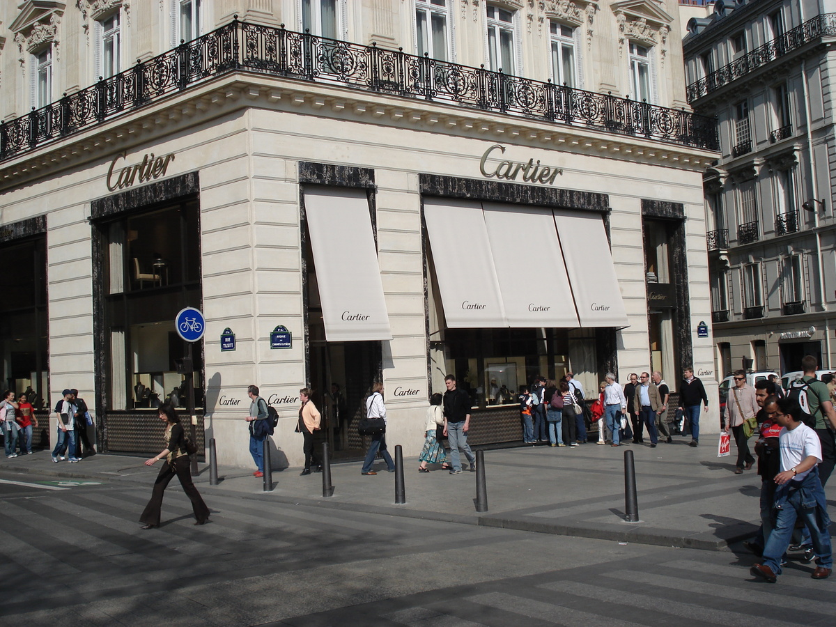 Photo France Paris Avenue des Champs Elysees 2006-04 26
