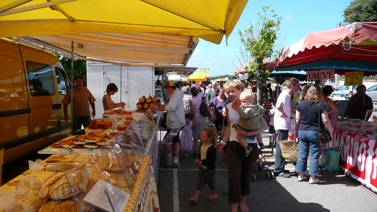 Photo France Préfailles Marché de Préfailles 2007-07 15