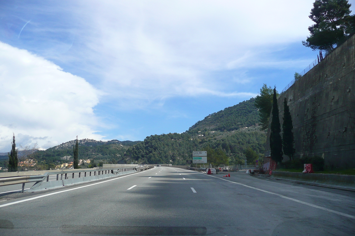 Photo France Côte d'Azur route de Nice à Menton 2008-03 41