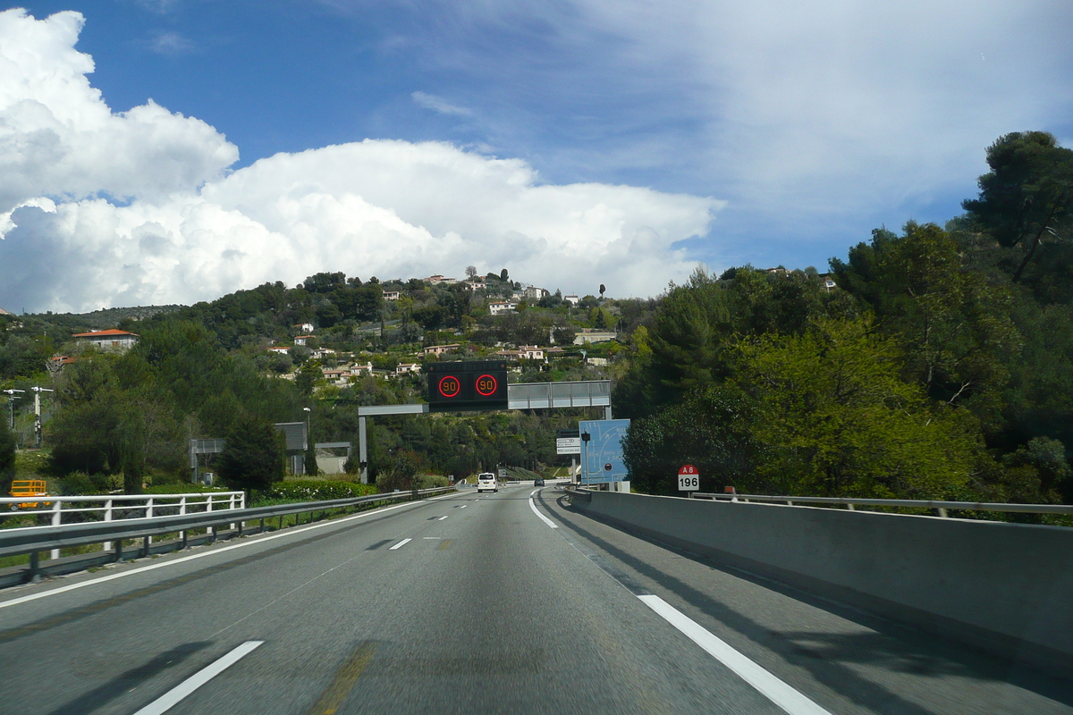 Photo France Côte d'Azur route de Nice à Menton 2008-03 63