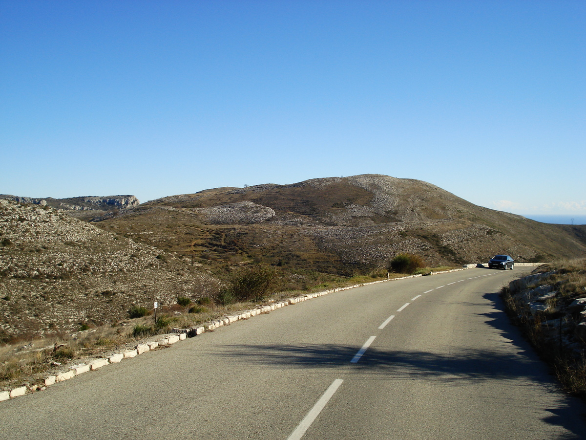 Photo France Côte d'Azur route du Col de Vence 2007-01 10