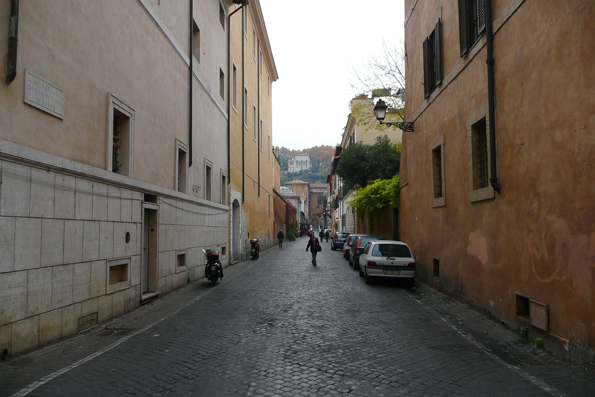Photo Italie Rome rue della Lungara 2007-11 14
