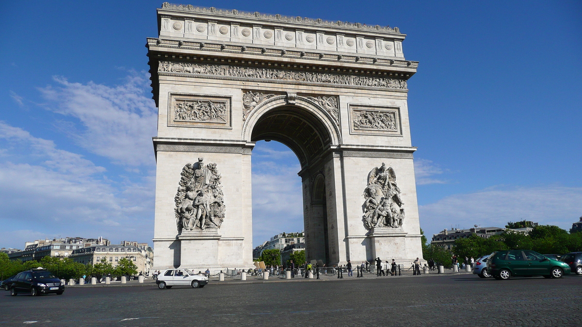 Photo France Paris Place de l'Etoile 2007-05 20