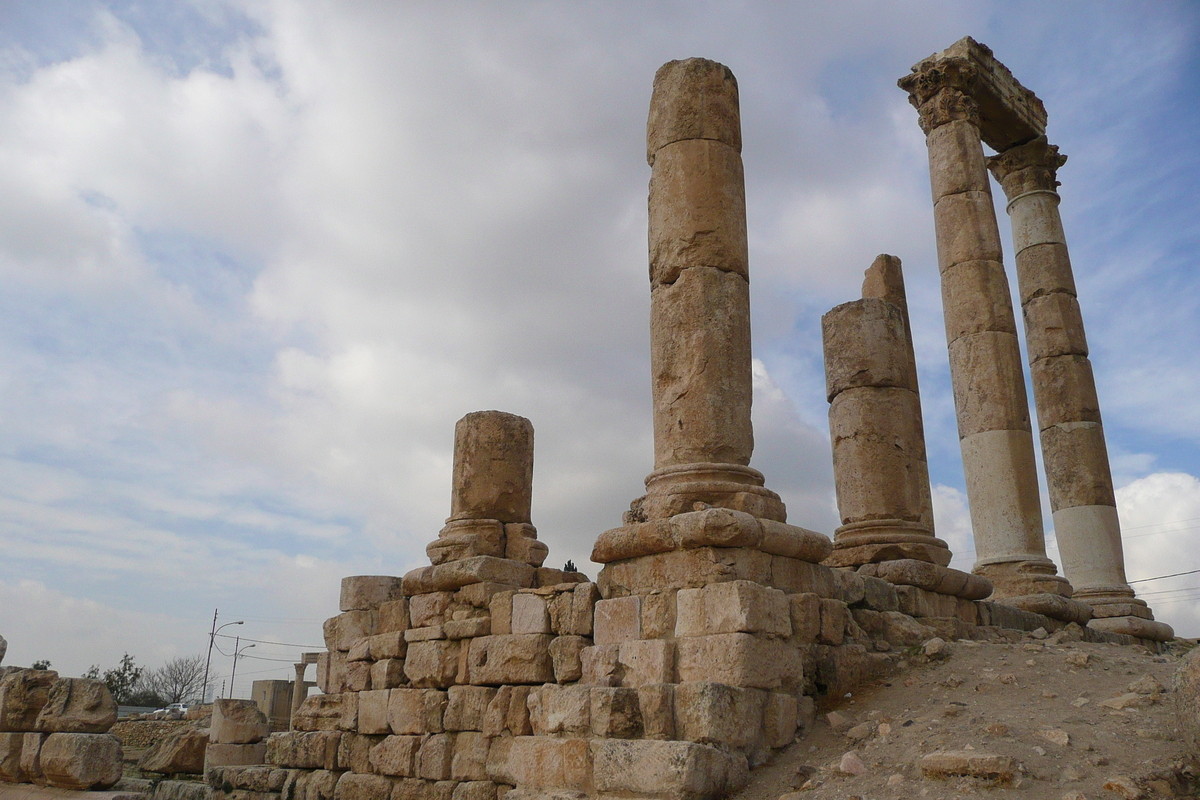 Photo Jordanie Amman Citadelle de Qala'a 2007-12 13